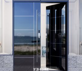 Double Stainless Steel Exterior Door Series