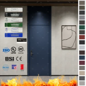 Fire Rated Door experts offer premium blue house doors for hotels, apartments, and commercial buildings, blending safety, style, and superior quality.