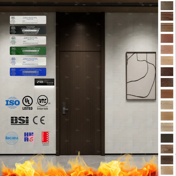 China’s Fire Rated Door experts crafting reliable, stylish, and certified doors for apartments, schools, and hospitals. Built for fire safety.