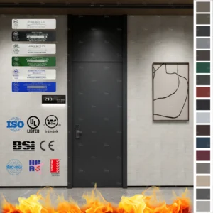 Fire Rated Doors for hotels, schools, and hospitals by China’s top provider. Custom designs and fireproof safety for secure interior spaces.