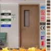 Protect hospital patient rooms with our Fire Rated Door, BS AS approved. Trust our China top door factory for certified fire safety solutions.