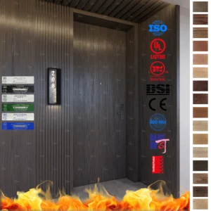 Find EN certified Fire Rated Doors from China’s top supplier. Durable wood fireproof doors for hotels and hospitals, providing superior fire safety and performance.