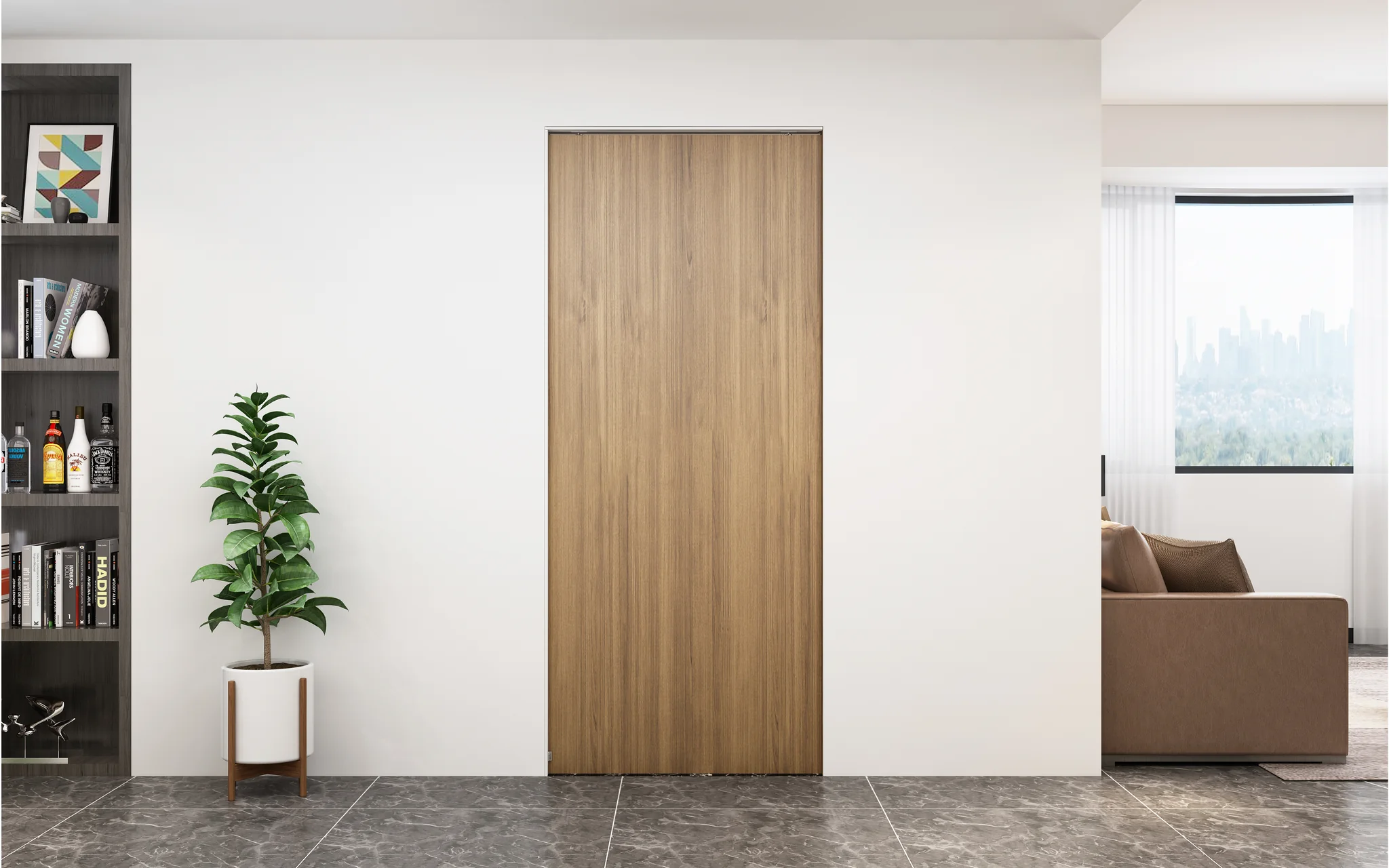 Pocket doors: the ultimate solution for maximizing space and style.