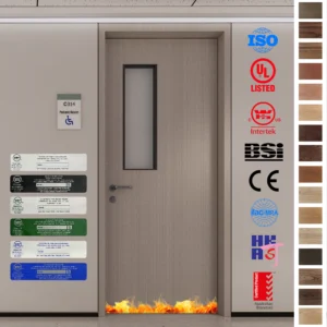 Secure your hospital with a Fire Rated Door.